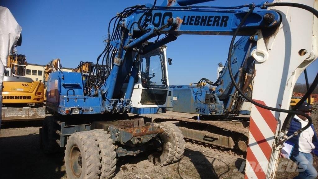 Liebherr A900 Εκσκαφείς με τροχούς - λάστιχα