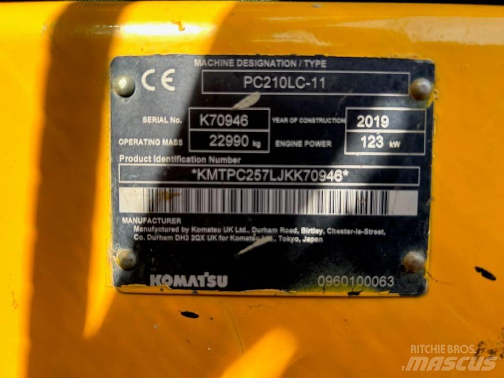 Komatsu PC 210 LC-11 Εκσκαφείς με ερπύστριες