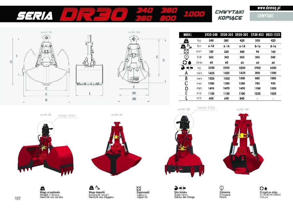  DEMOQ DR30 Αρπάγες