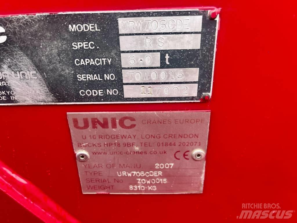 Unic URW 706 Μίνι γερανοί