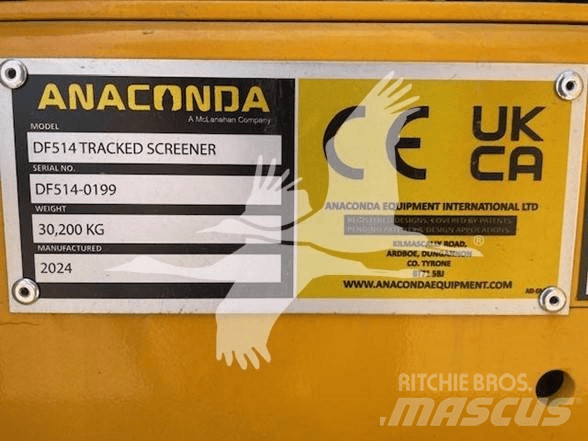 Anaconda DF514 Μηχανές κοσκινίσματος