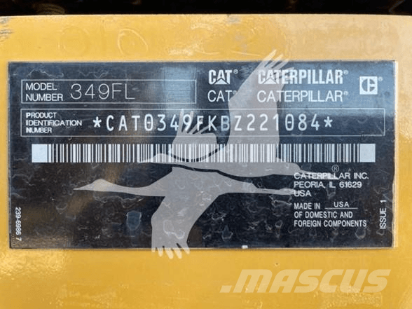 CAT 349FL Εκσκαφείς με ερπύστριες