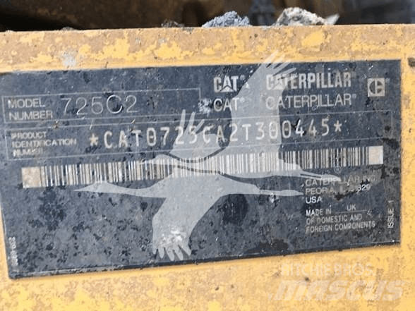 CAT 725C2 Σπαστό Dump Truck ADT