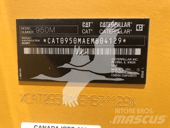 CAT 950M Φορτωτές με λάστιχα (Τροχοφόροι)
