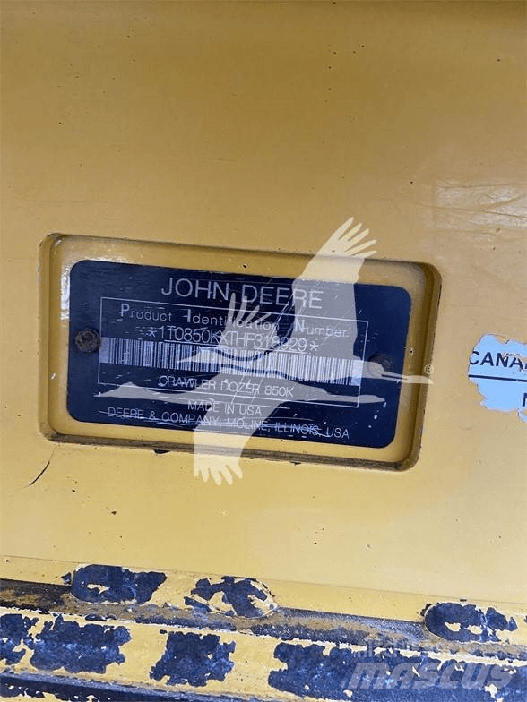 John Deere 850K Μπουλντόζες με ερπύστριες