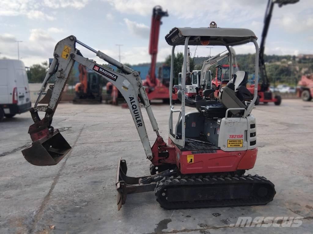 Takeuchi TB 215 R Εκσκαφάκι (διαβολάκι) < 7t