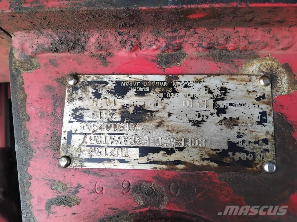 Takeuchi TB 215 R Εκσκαφάκι (διαβολάκι) < 7t