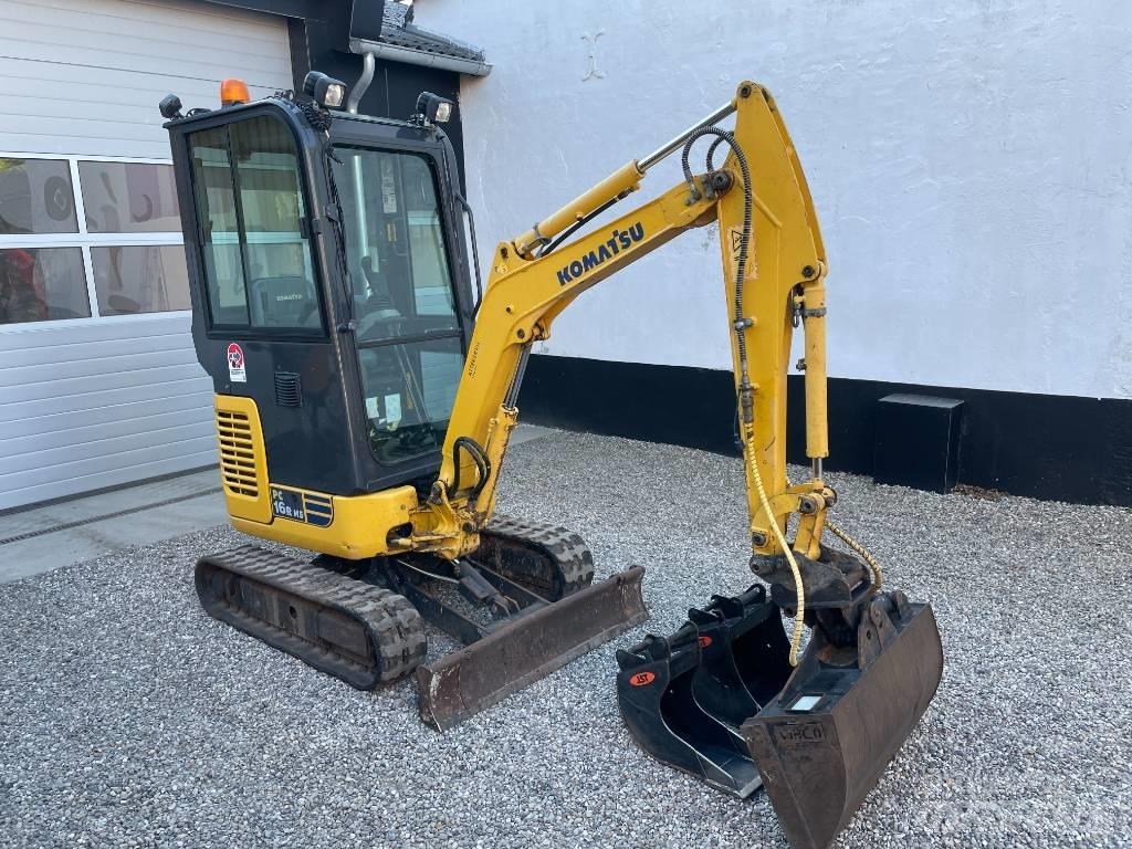 Komatsu PC 16 R-3HS Εκσκαφάκι (διαβολάκι) < 7t