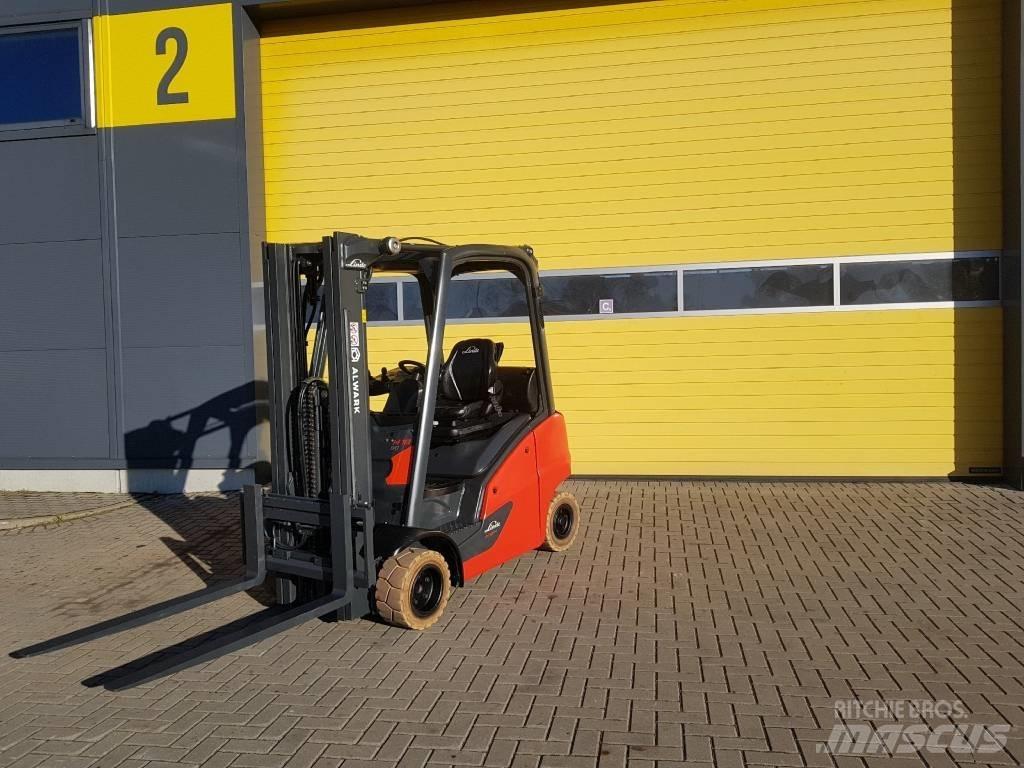 Linde H18T Περονοφόρα ανυψωτικά κλαρκ με φυσικό αέριο LPG