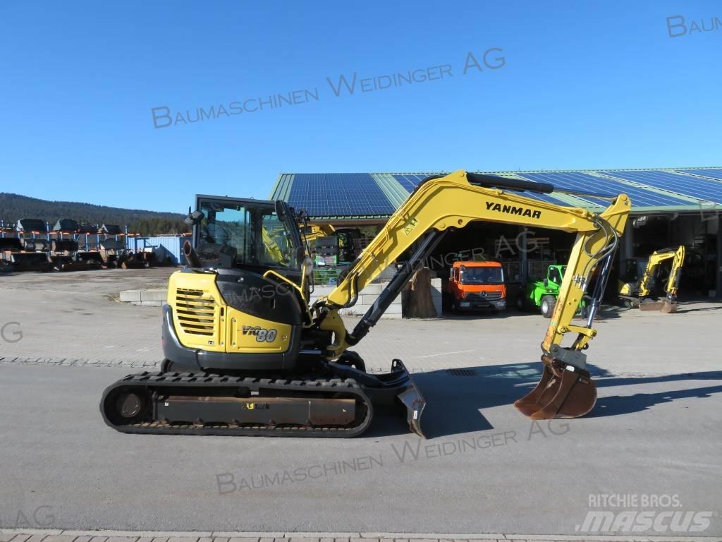 Yanmar Vio 80 Μίνι εκσκαφείς 7t - 12t