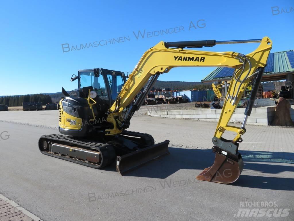 Yanmar Vio 80 Μίνι εκσκαφείς 7t - 12t