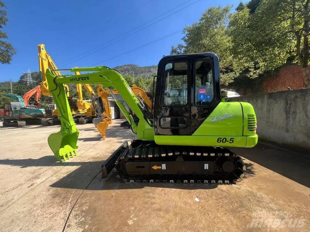 Hyundai R60-5 Εκσκαφείς με ερπύστριες