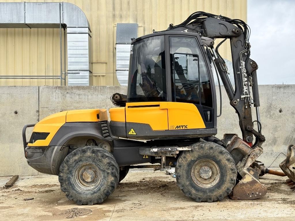 Mecalac 12 MTX Εκσκαφείς με τροχούς - λάστιχα