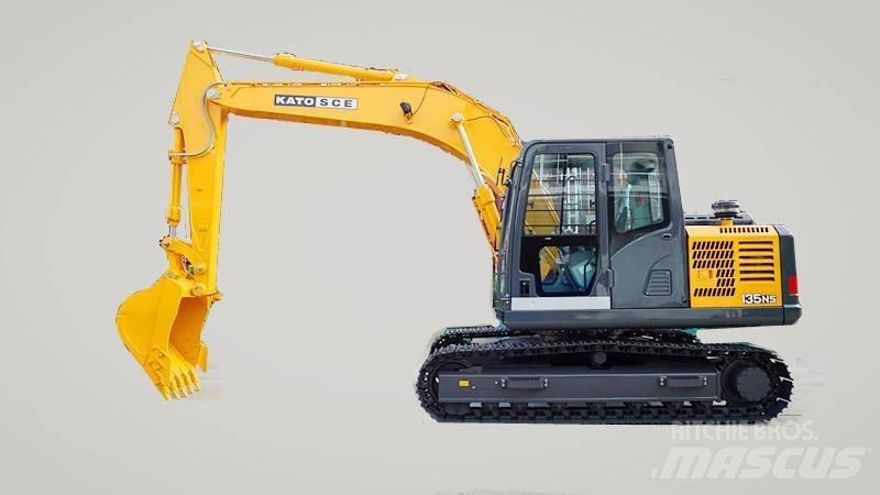 Kato 135 NS Εκσκαφείς με ερπύστριες