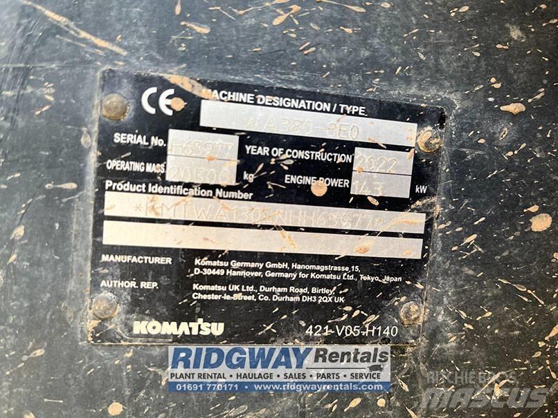 Komatsu WA 380-8 Εξοπλισμός διαλογής αποβλήτων