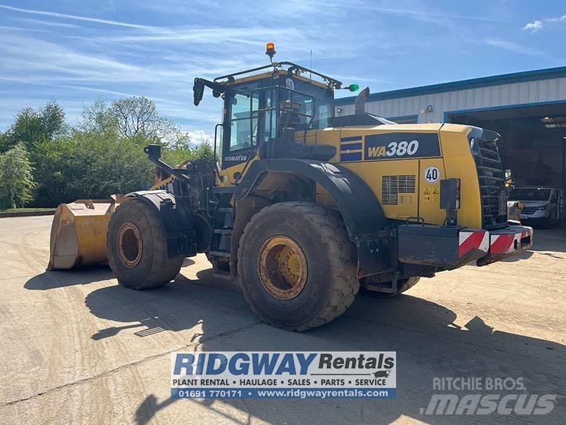 Komatsu WA 380-8 Εξοπλισμός διαλογής αποβλήτων
