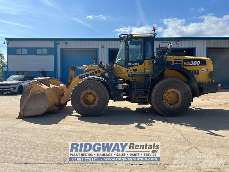 Komatsu WA 380-8 Εξοπλισμός διαλογής αποβλήτων