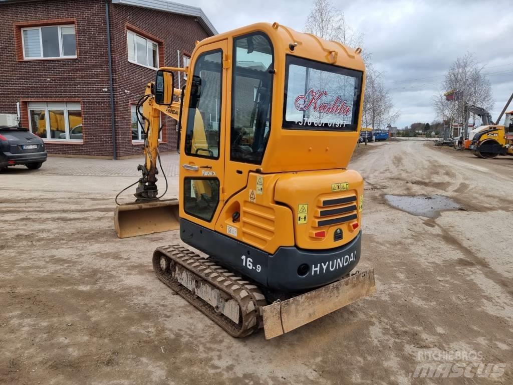 Hyundai R16-9 Εκσκαφάκι (διαβολάκι) < 7t