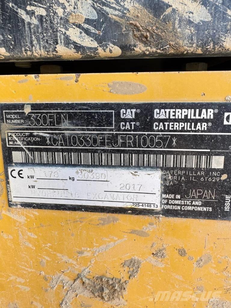 CAT 330 FLN Εκσκαφείς με ερπύστριες