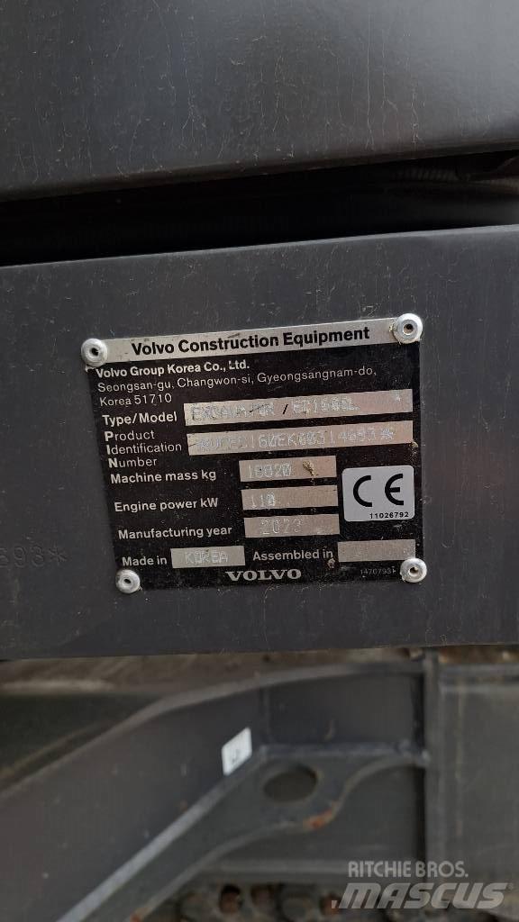 Volvo EC 160 EL Εκσκαφείς με ερπύστριες