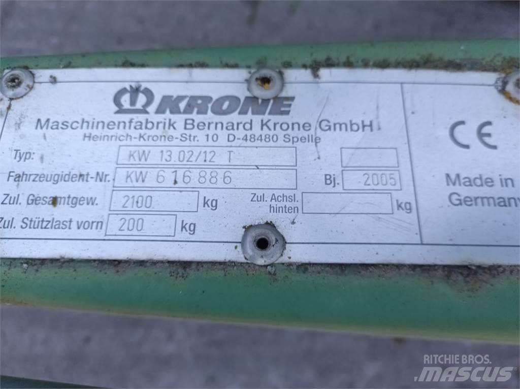 Krone KW1302/12T Τσουγκράνες και χορτοξηραντικές μηχανές