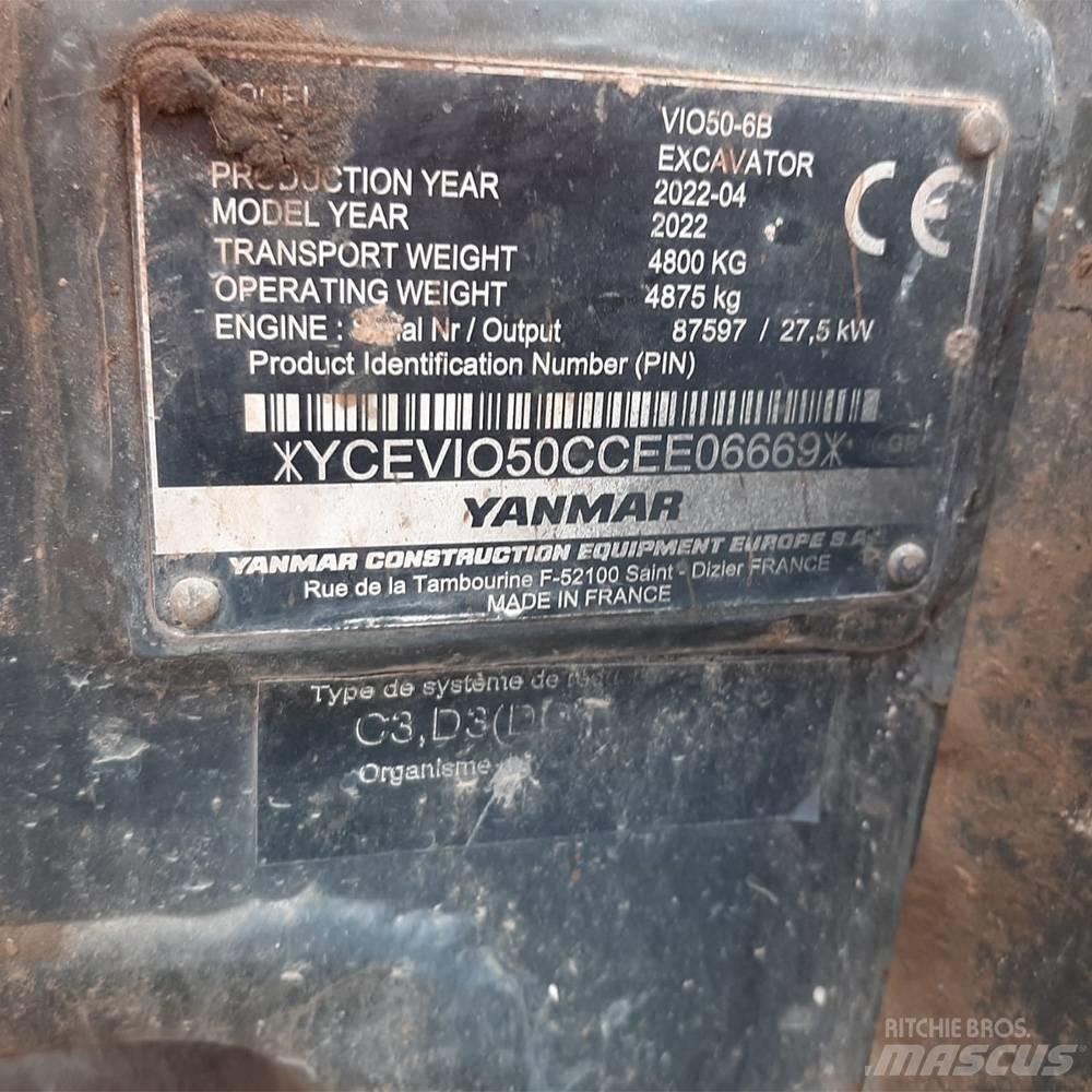 Yanmar Vio 50 Εκσκαφάκι (διαβολάκι) < 7t