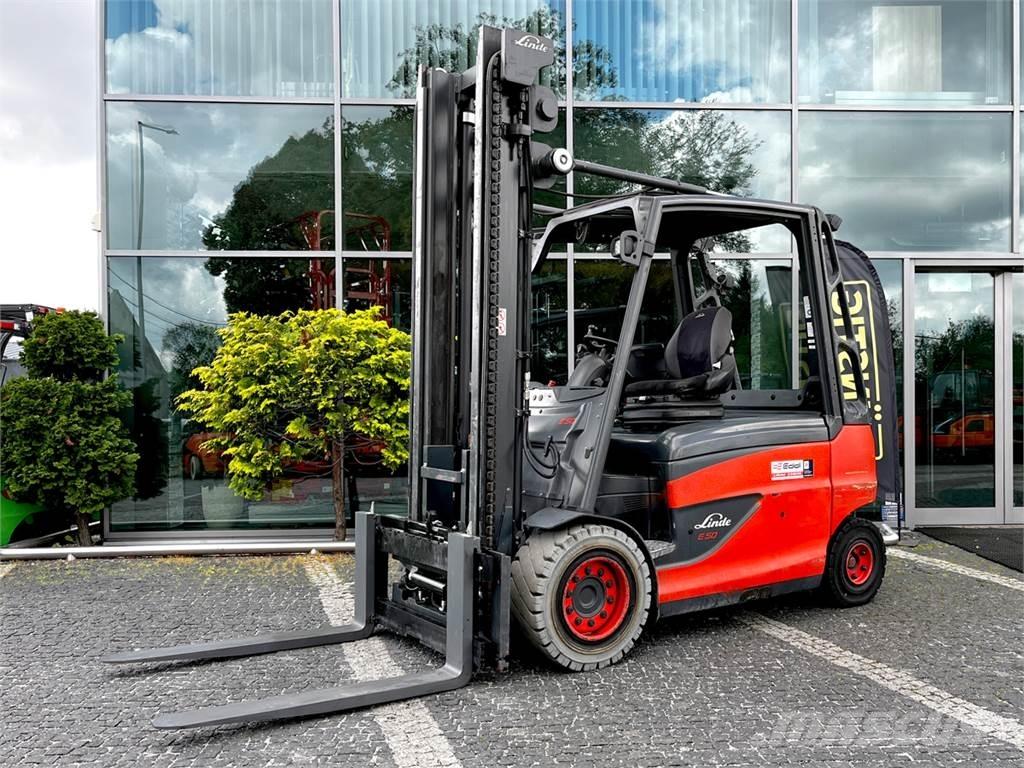 Linde E50HL-01/600 Ηλεκτρικά περονοφόρα ανυψωτικά κλαρκ