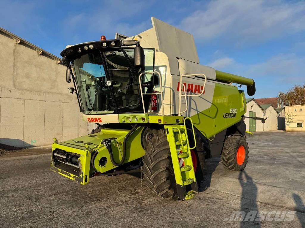 CLAAS Lexion 660 Θεριζοαλωνιστικές μηχανές