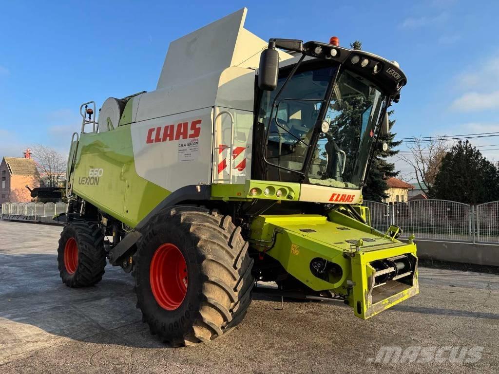CLAAS Lexion 660 Θεριζοαλωνιστικές μηχανές