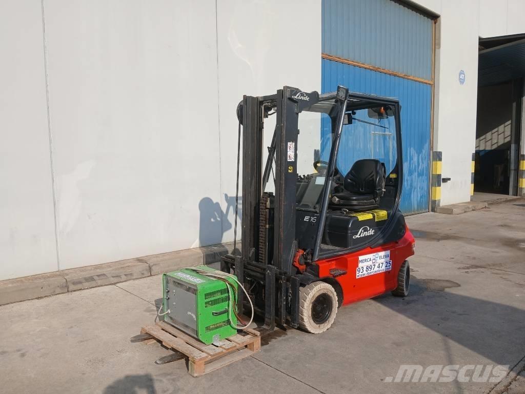 Linde E16P-02 Ηλεκτρικά περονοφόρα ανυψωτικά κλαρκ