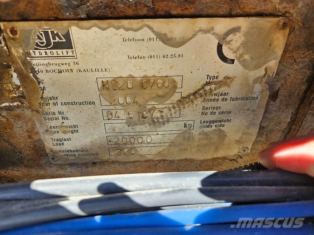 Scania 164 G 480 Φορτηγά ανατροπή με γάντζο