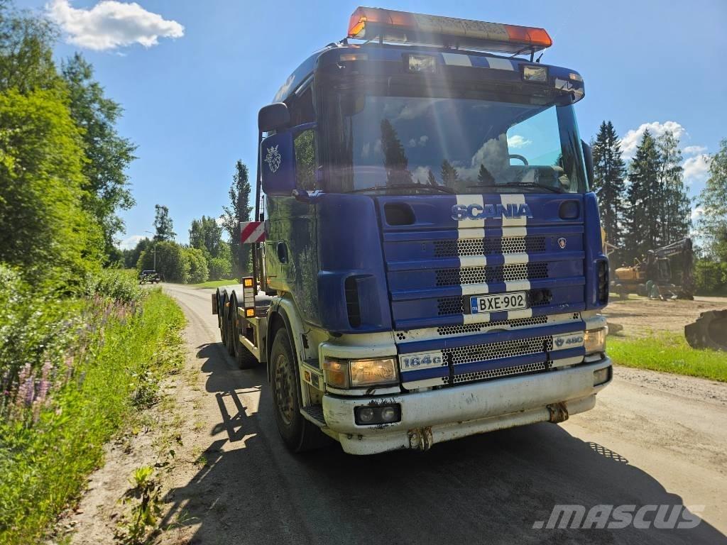 Scania 164 G 480 Φορτηγά ανατροπή με γάντζο
