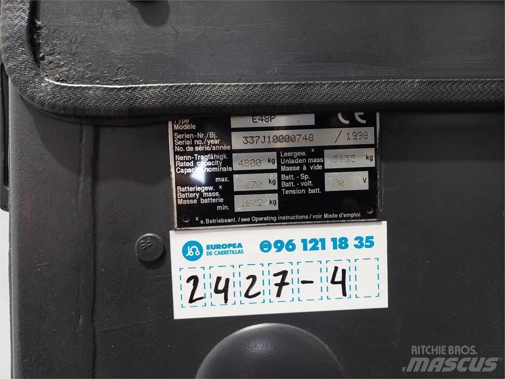 Linde E48P Ηλεκτρικά περονοφόρα ανυψωτικά κλαρκ