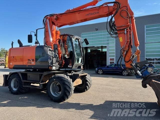 Hitachi ZX 140 W-5 Εκσκαφείς με τροχούς - λάστιχα