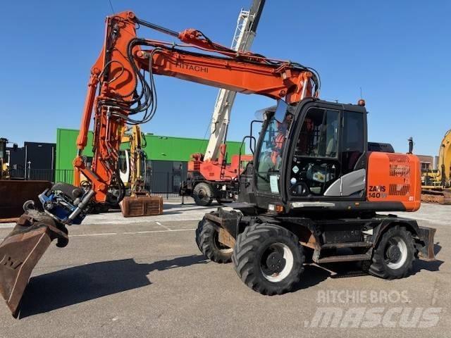 Hitachi ZX 140 W-5 Εκσκαφείς με τροχούς - λάστιχα