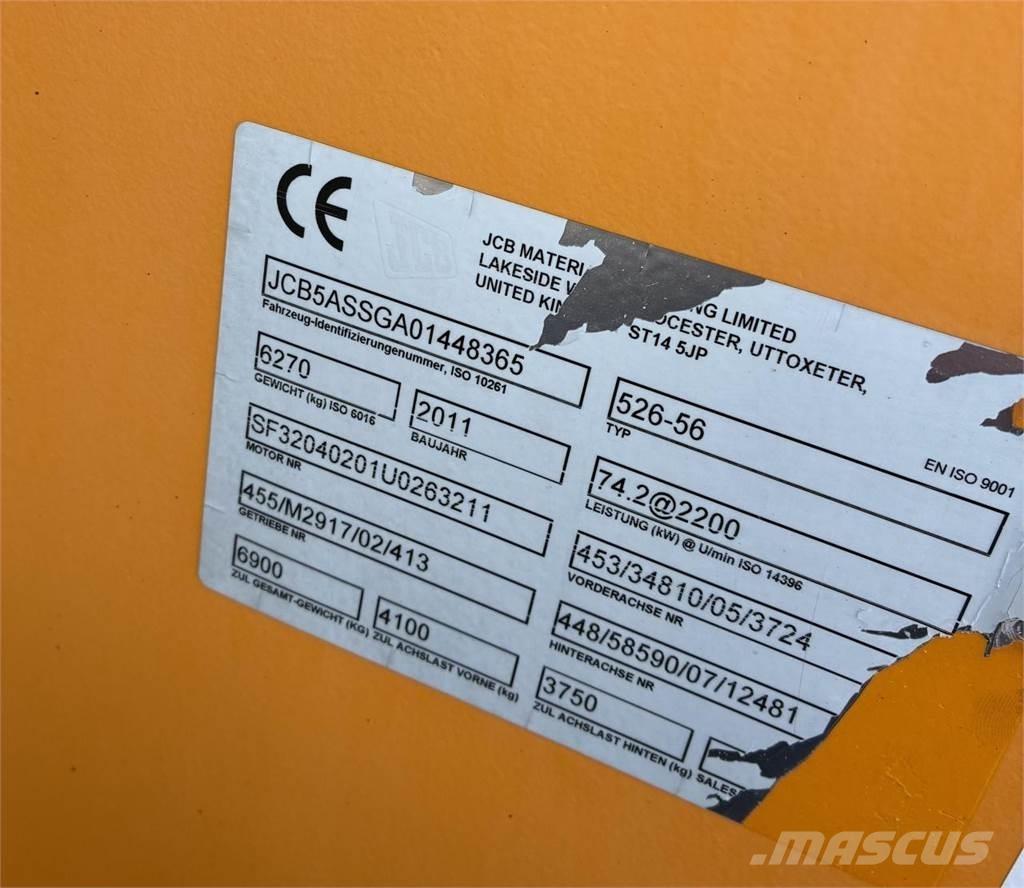 JCB 526-56 Συστήματα τηλεχειρισμού για τη γεωργία