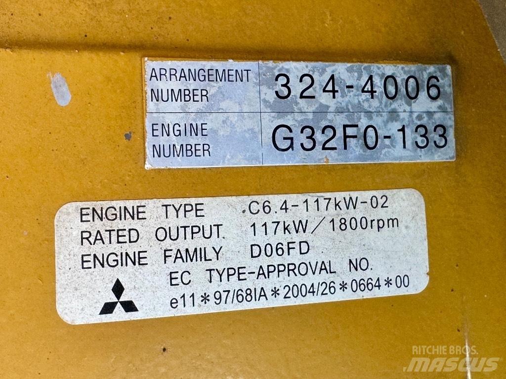 CAT 323 D LN Εκσκαφείς με ερπύστριες