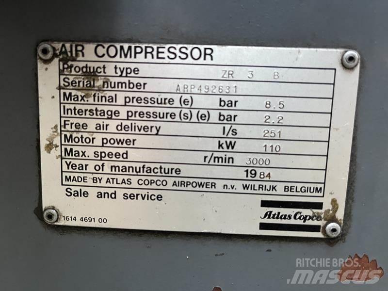 Atlas Copco ZR 3 B Συμπιεστές