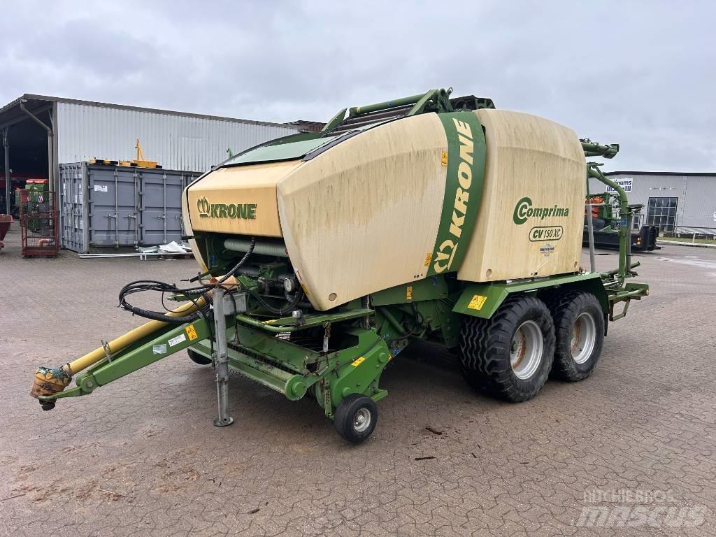 Krone CV150XC Πρέσες κυλινδρικών δεμάτων