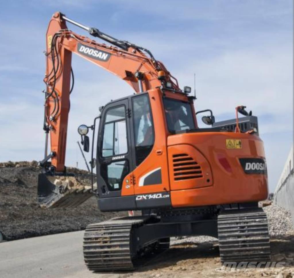 Doosan DX140 LCR-7 Εκσκαφείς με ερπύστριες