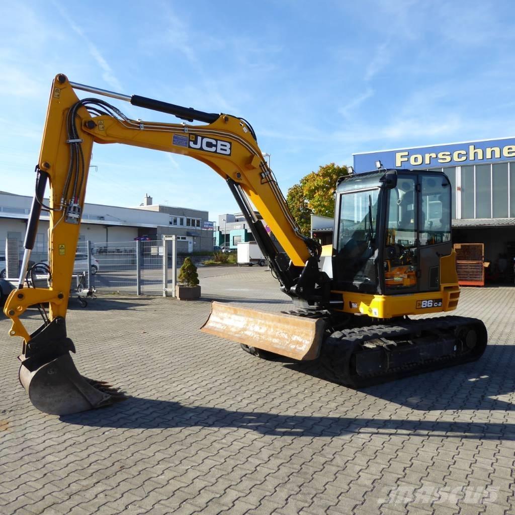 JCB 86C-2 Mono Μίνι εκσκαφείς 7t - 12t