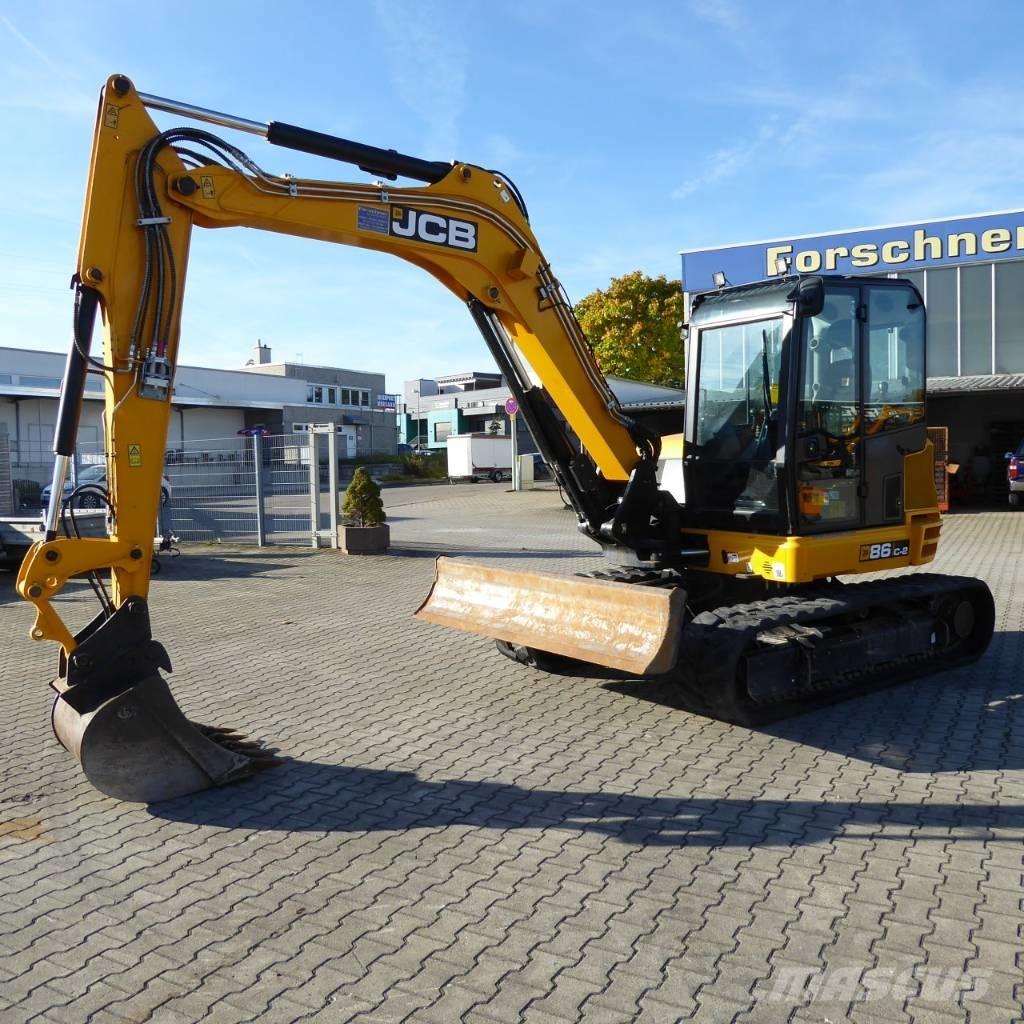 JCB 86C-2 Mono Μίνι εκσκαφείς 7t - 12t