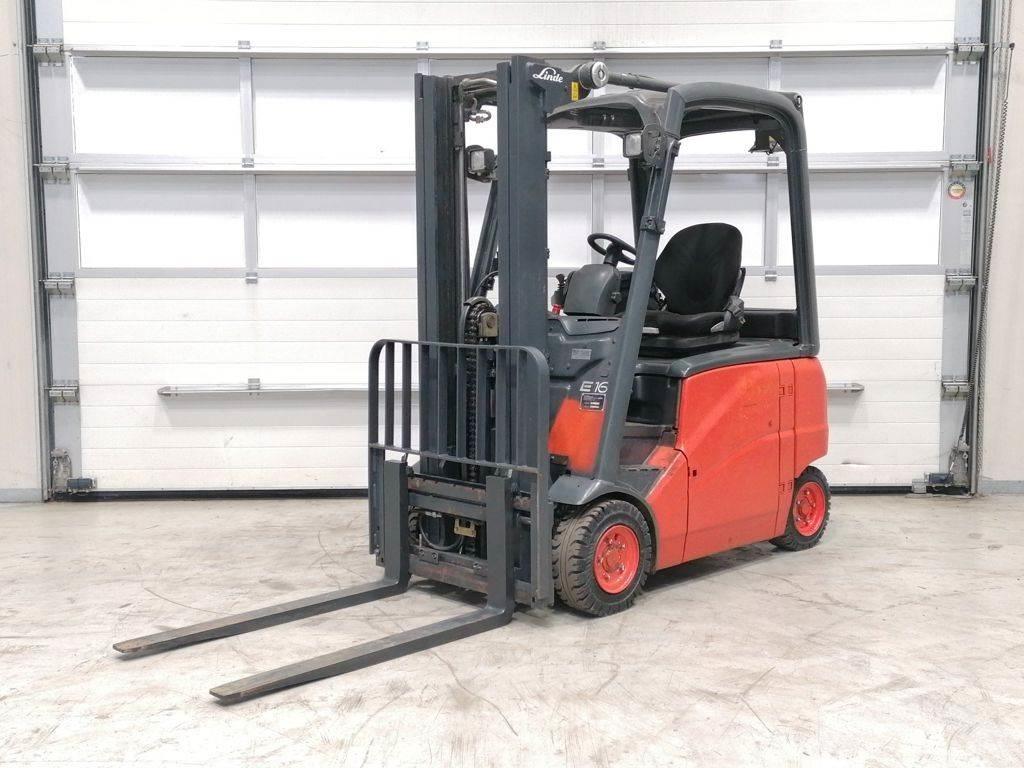 Linde E16PH-01 Ηλεκτρικά περονοφόρα ανυψωτικά κλαρκ