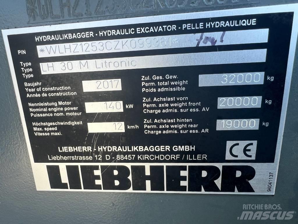 Liebherr LH30M Βιομηχανικά μηχανήματα διαχείρισης αποβλήτων
