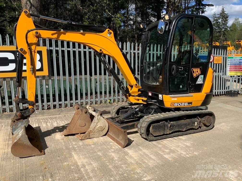 JCB 8026 CTS Εκσκαφάκι (διαβολάκι) < 7t