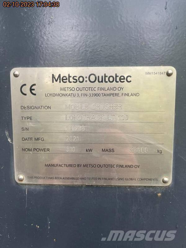 Metso LT120 Σπαστήρες