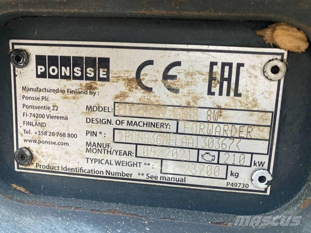 Ponsse Elephant King Μεταφορείς ξυλείας