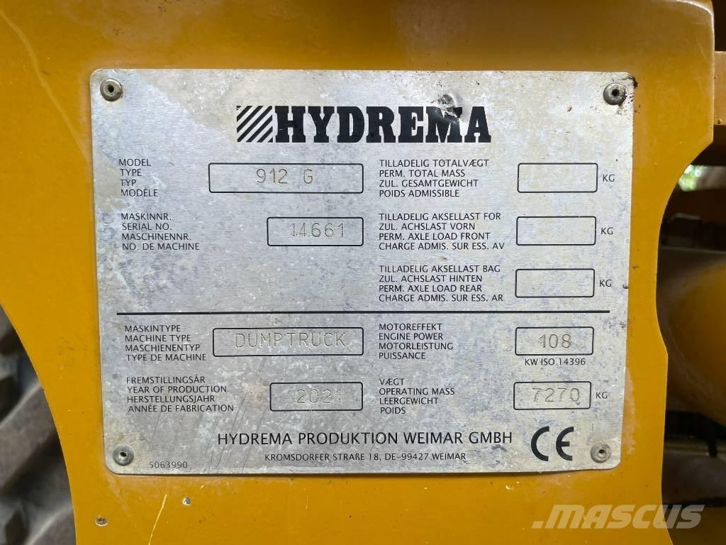Hydrema 912 G Σπαστό Dump Truck ADT