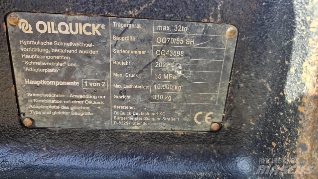 OilQuick OQ70/55 Ταχυσύνδεσμοι
