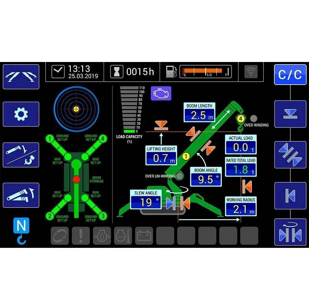 Maeda MC285CWME-3 Μίνι γερανοί